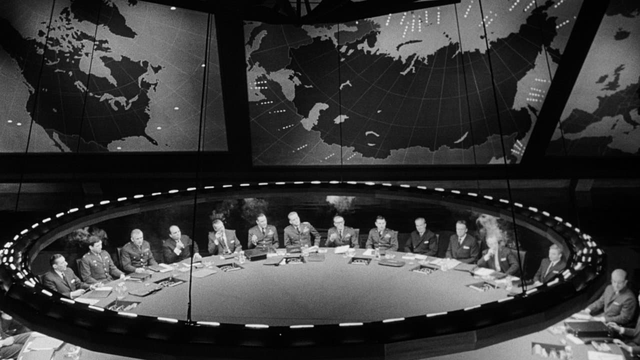 Dr. Strangelove or: How I Learned to Stop Worrying and Love the Bomb background backdrop on NexFlixy
