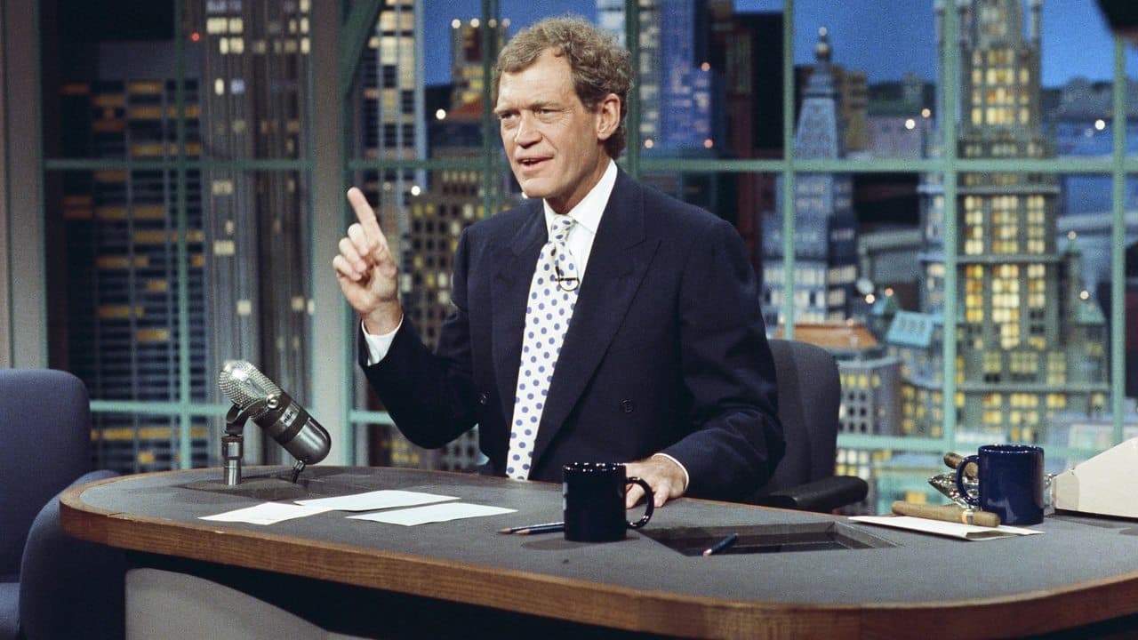 Late Show with David Letterman background backdrop on NexFlixy