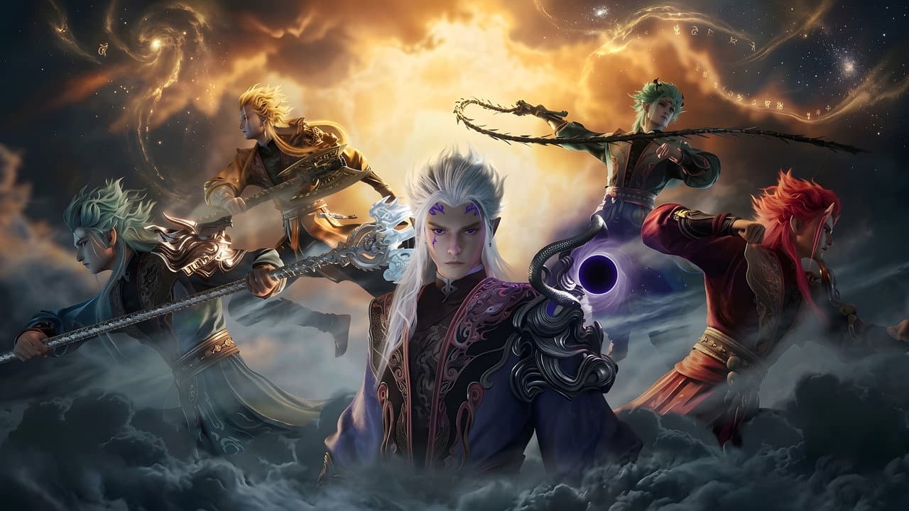 Tales of Herding Gods background backdrop on NexFlixy
