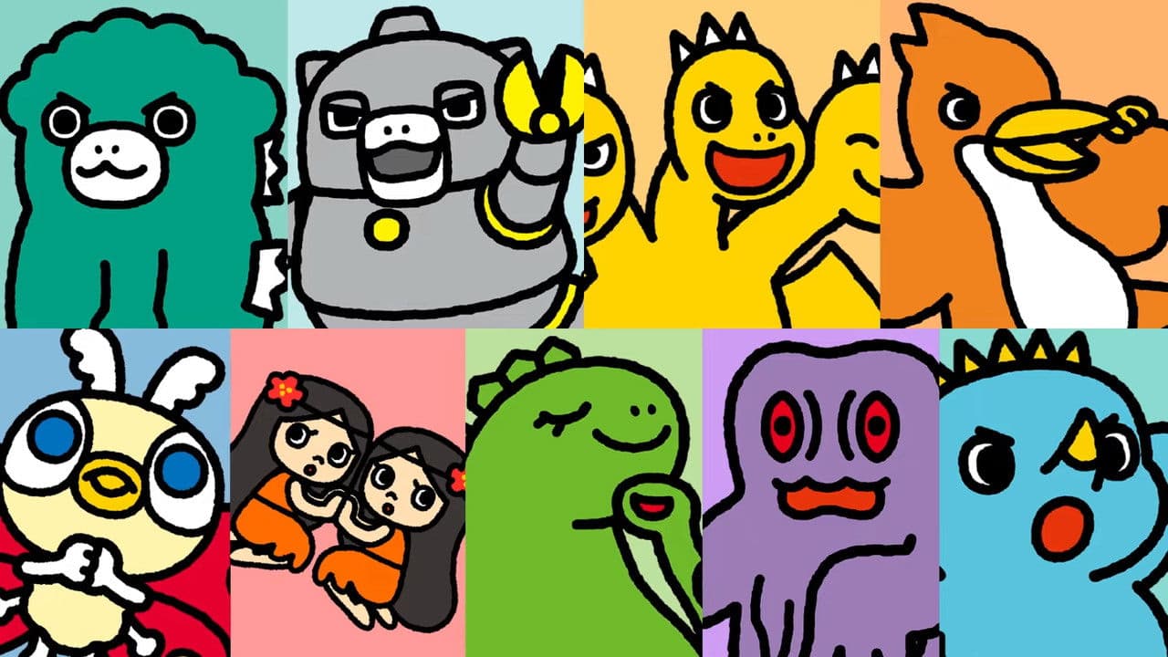 Chibi Godzilla Raids Again background backdrop on NexFlixy