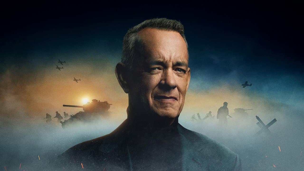 World War II with Tom Hanks background backdrop on NexFlixy