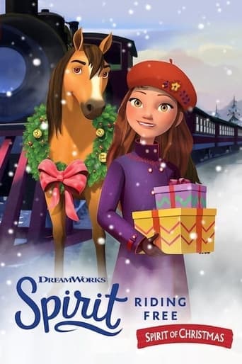 Spirit Riding Free: Spirit of Christmas official poster on NexFlixy
