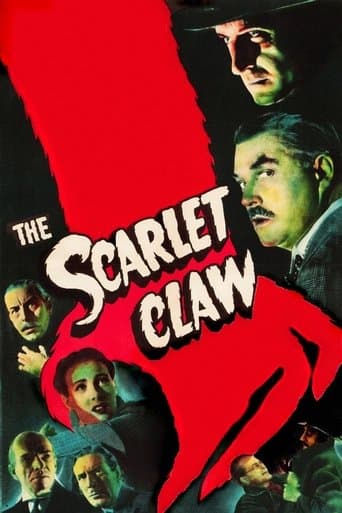 The Scarlet Claw official poster on NexFlixy