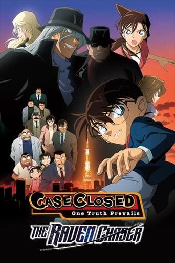 Detective Conan: The Raven Chaser official poster on NexFlixy