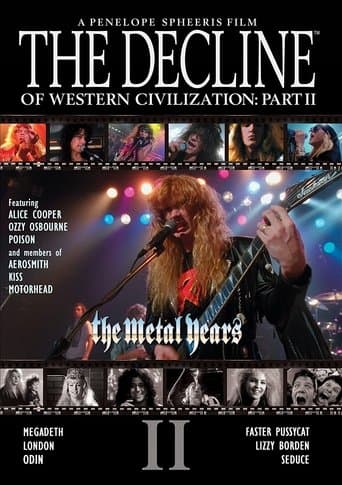 The Decline of Western Civilization Part II: The Metal Years official poster on NexFlixy