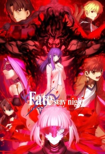 Fate/stay night: Heaven's Feel II. Lost Butterfly official poster on NexFlixy