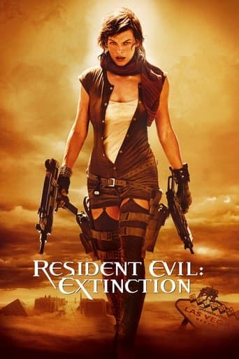 Resident Evil: Extinction official poster on NexFlixy