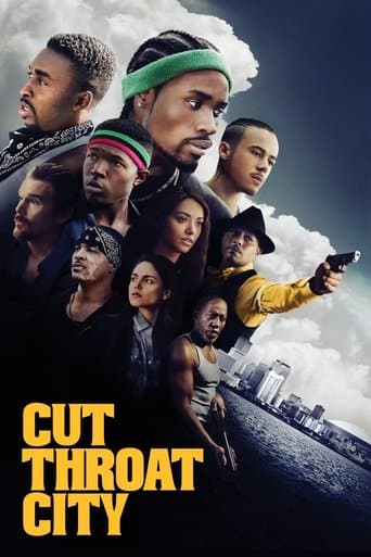 Cut Throat City official poster on NexFlixy