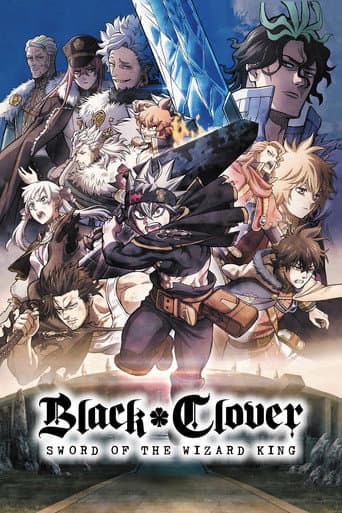 Black Clover: Sword of the Wizard King official poster on NexFlixy