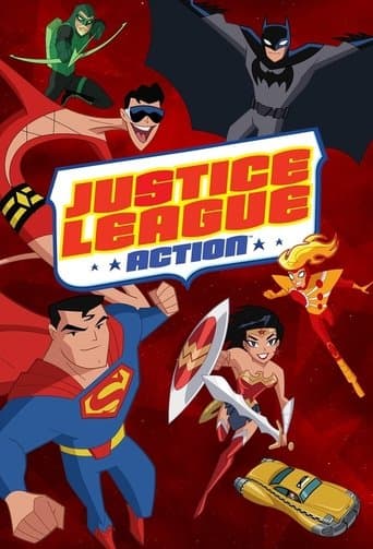 Justice League Action official poster on NexFlixy