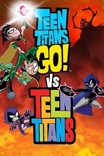 Teen Titans Go! vs. Teen Titans official poster on NexFlixy