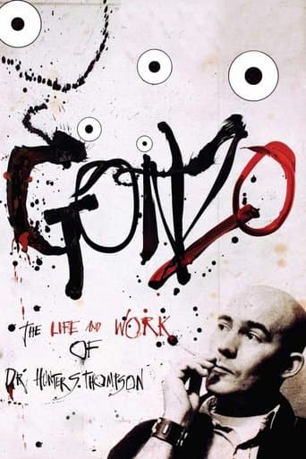 Gonzo: The Life and Work of Dr. Hunter S. Thompson official poster on NexFlixy