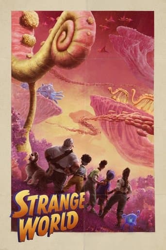 Strange World official poster on NexFlixy