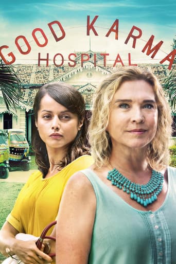 The Good Karma Hospital official poster on NexFlixy