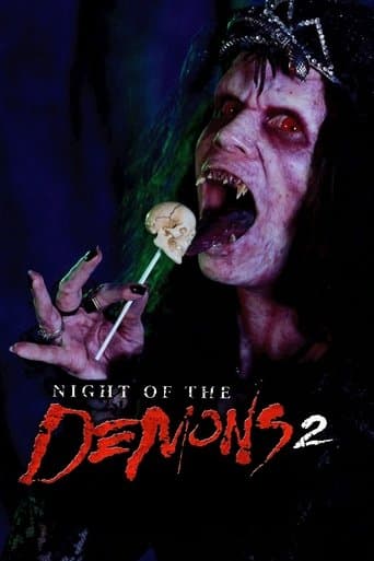 Night of the Demons 2 official poster on NexFlixy