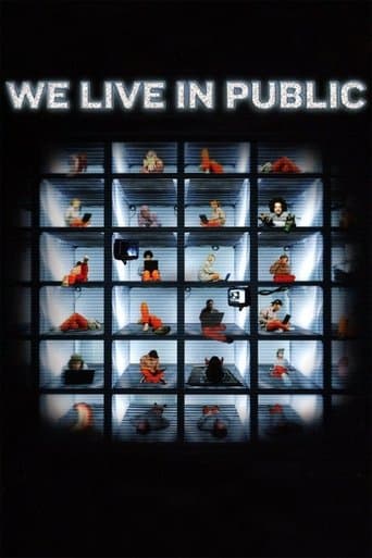 We Live in Public official poster on NexFlixy