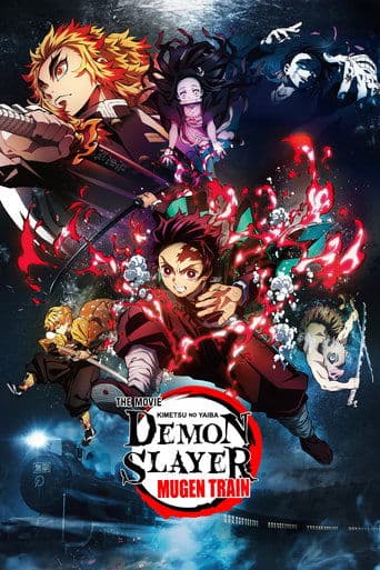 Demon Slayer -Kimetsu no Yaiba- The Movie: Mugen Train official poster on NexFlixy