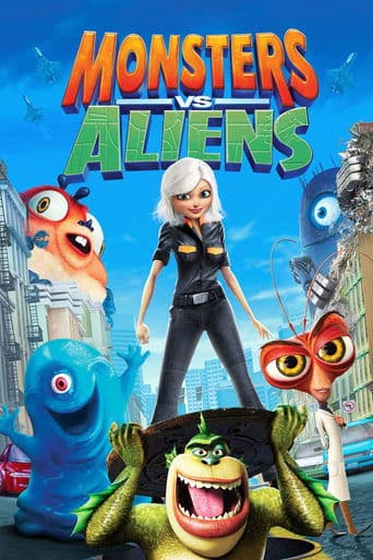 Monsters vs Aliens official poster on NexFlixy