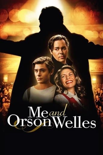 Me and Orson Welles official poster on NexFlixy