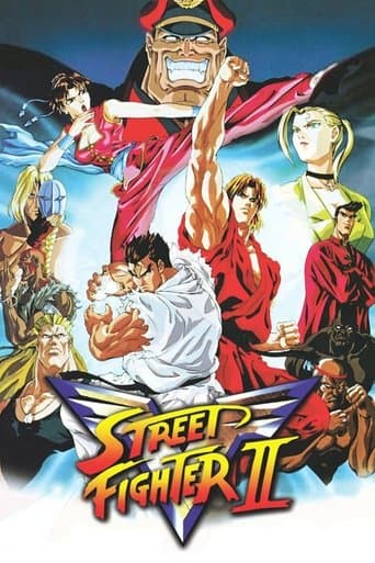 Street Fighter II: V official poster on NexFlixy