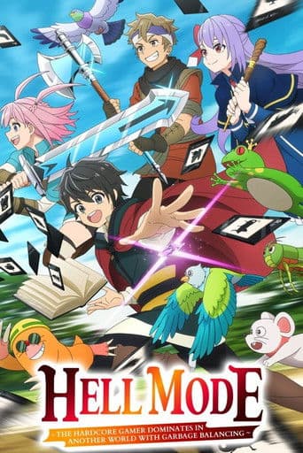 HELL MODE: The Hardcore Gamer Dominates in Another World with Garbage Balancing official poster on NexFlixy