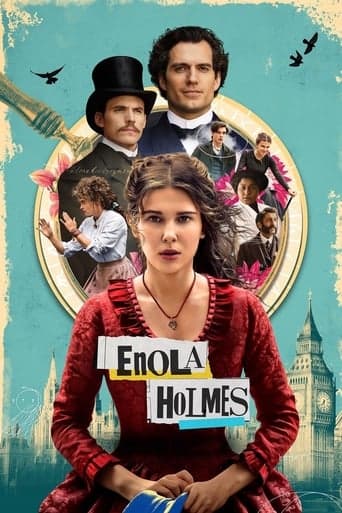 Enola Holmes official poster on NexFlixy