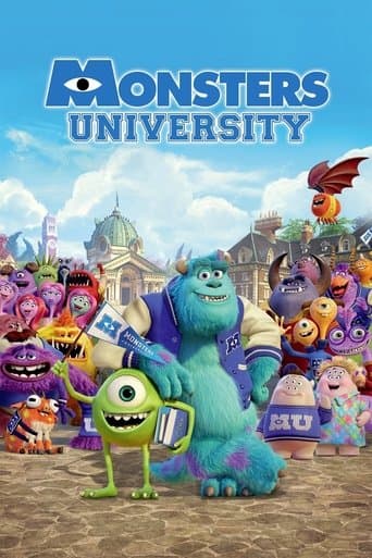 Monsters University official poster on NexFlixy