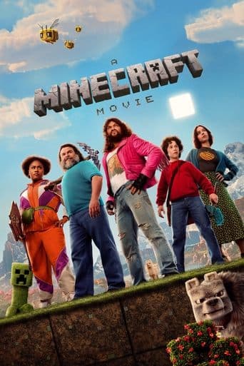 A Minecraft Movie official poster on NexFlixy