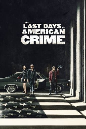 The Last Days of American Crime official poster on NexFlixy