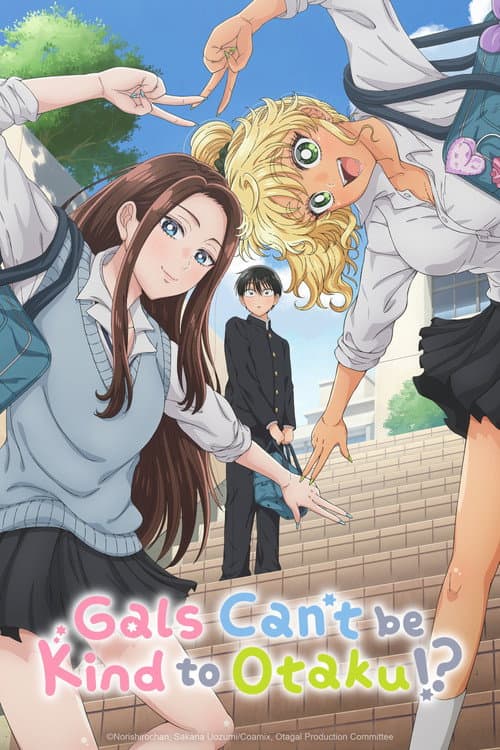 Gals Can't Be Kind to Otaku!? official TV series poster