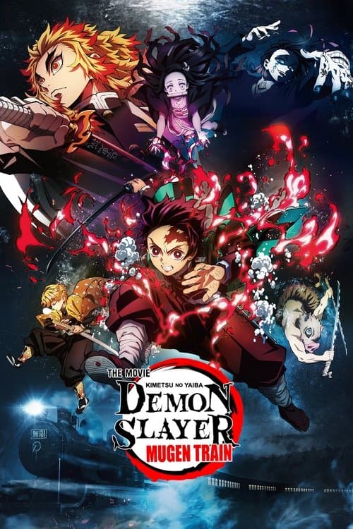 Demon Slayer -Kimetsu no Yaiba- The Movie: Mugen Train official movie poster