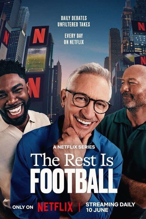 The Rest Is Football official TV series poster