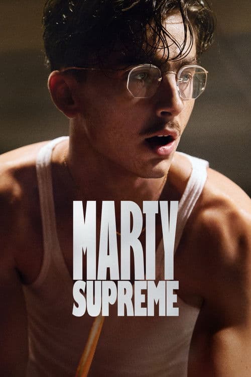 Marty Supreme official movie poster