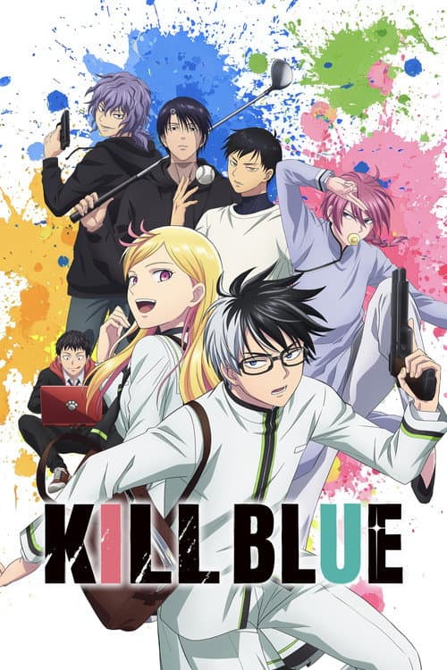 KILL BLUE official TV series poster