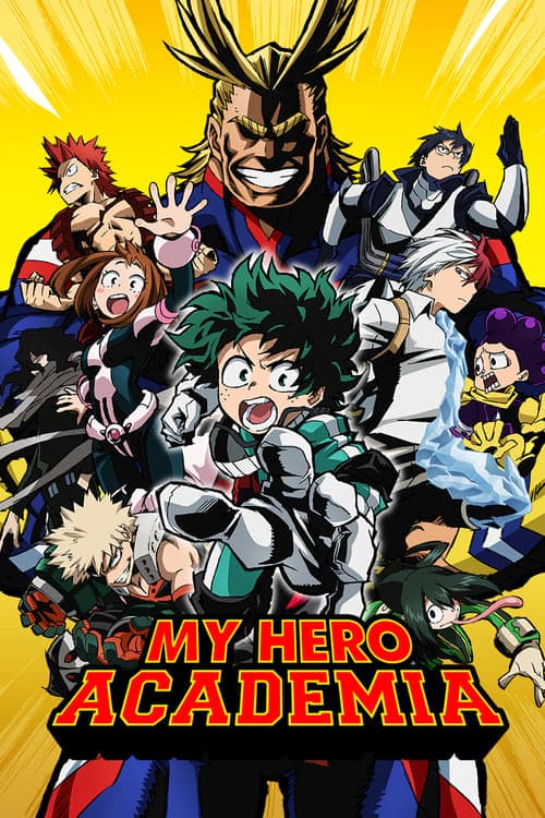 My Hero Academia official TV series poster