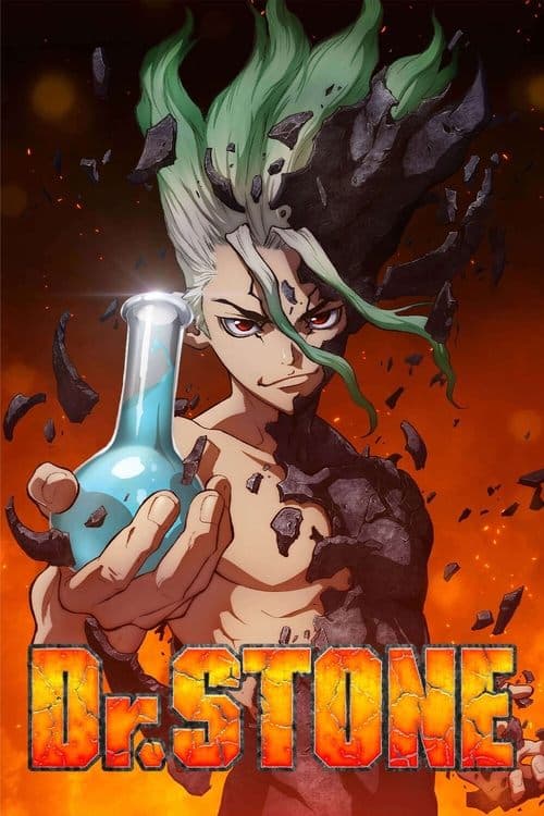 Dr. STONE official TV series poster