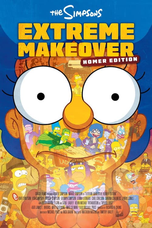 Extreme Makeover: Homer Edition official movie poster