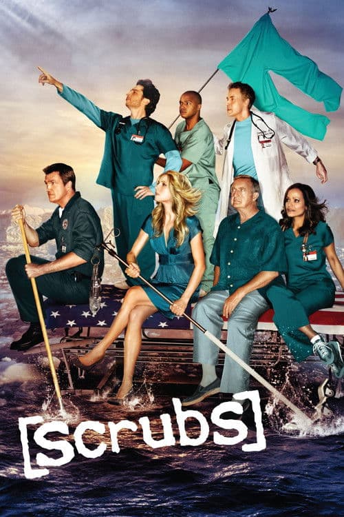 Scrubs official TV series poster