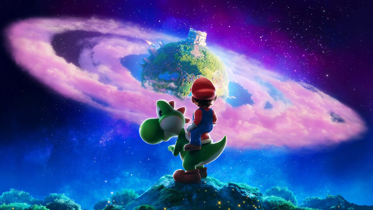 The Super Mario Galaxy Movie background backdrop on NexFlixy