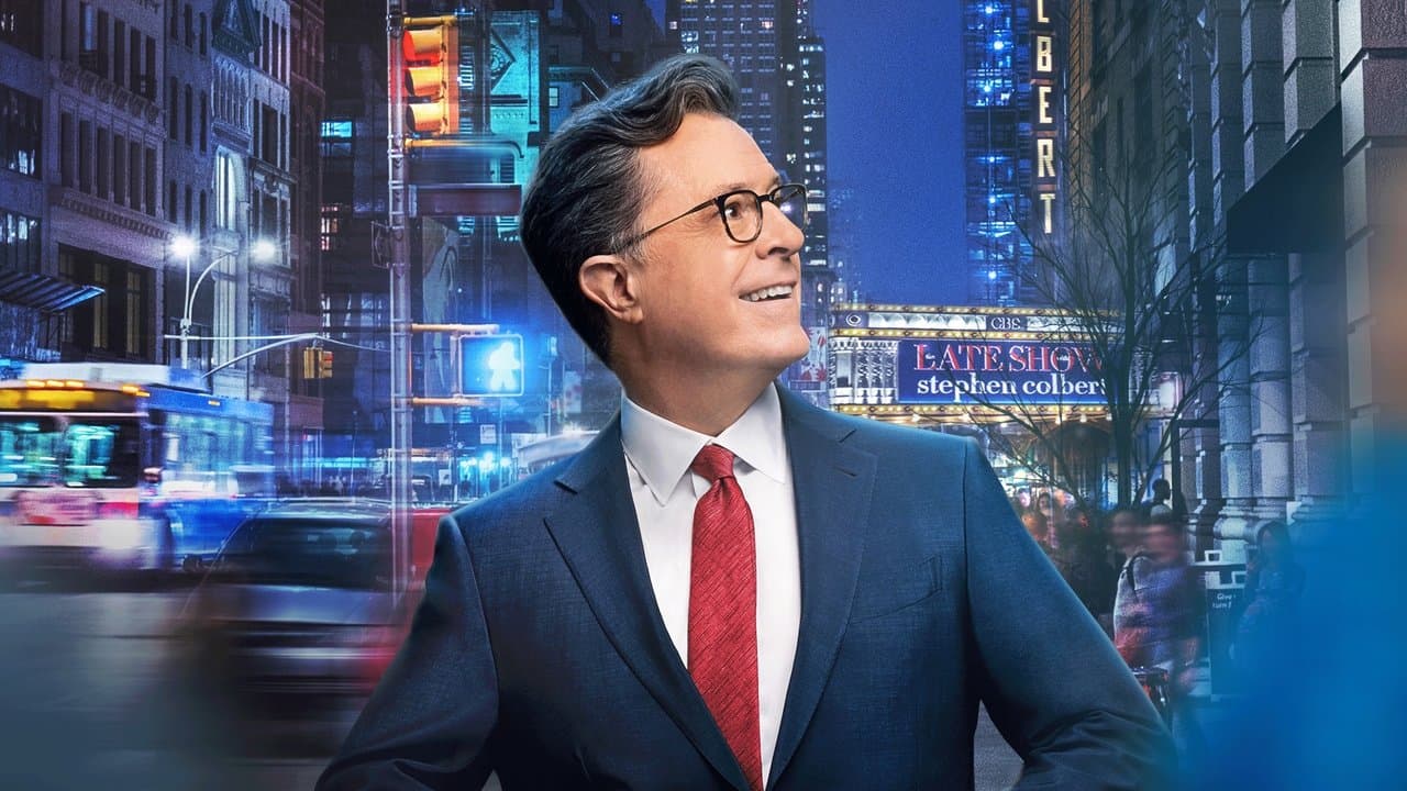 The Late Show with Stephen Colbert background backdrop on NexFlixy