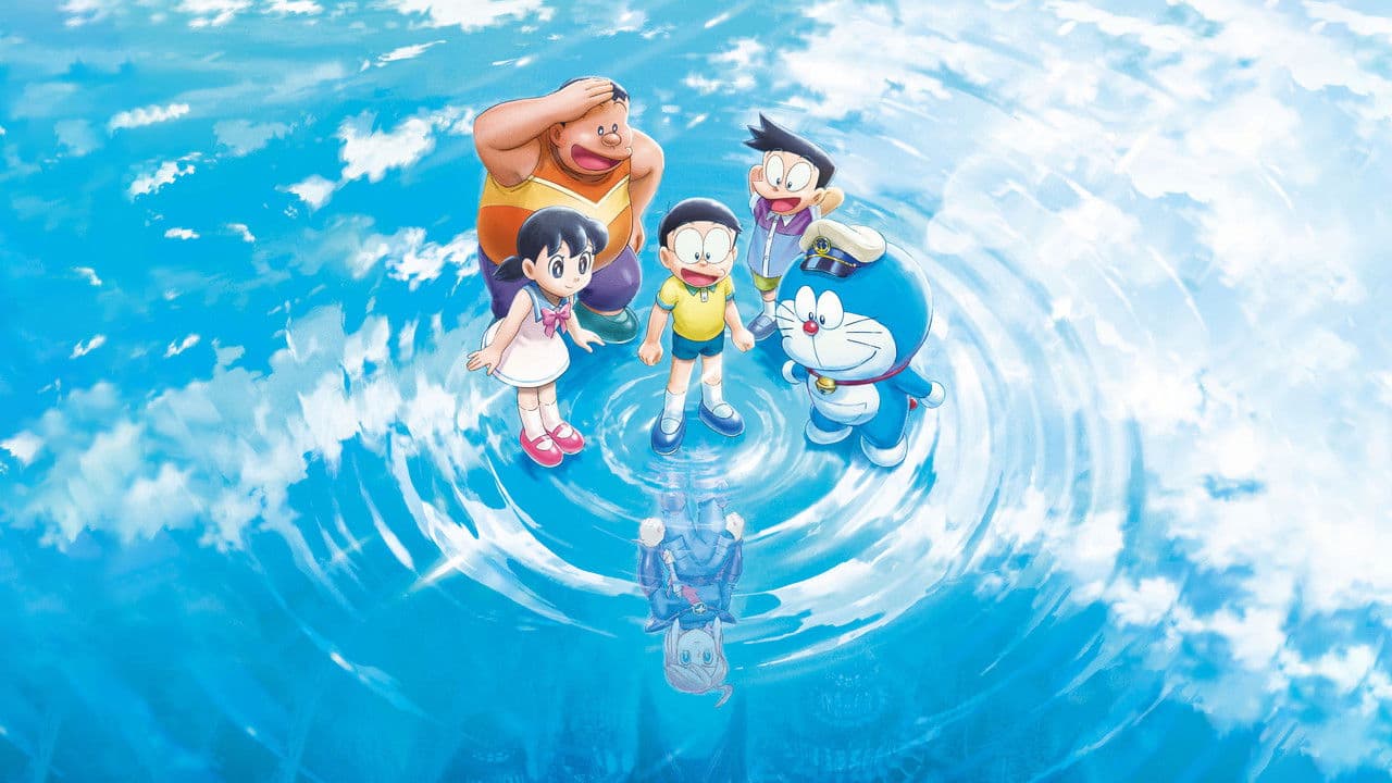Doraemon the Movie: New Nobita and the Castle of the Undersea Devil background backdrop on NexFlixy