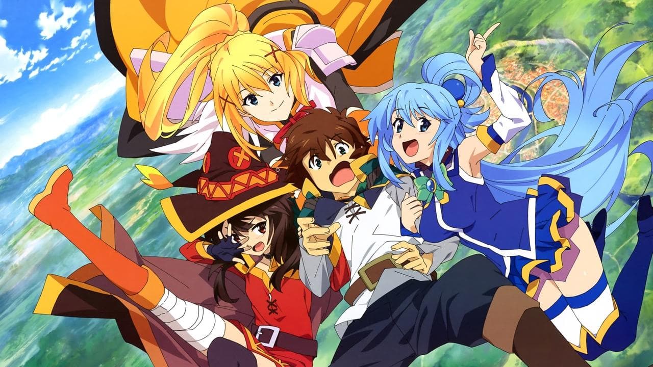 KONOSUBA - God's blessing on this wonderful world! background backdrop on NexFlixy