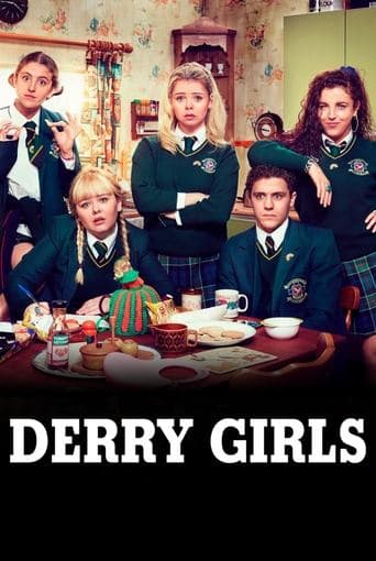 Derry Girls official poster on NexFlixy