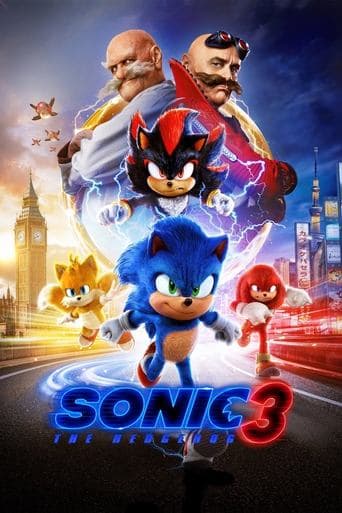 Sonic the Hedgehog 3 official poster on NexFlixy