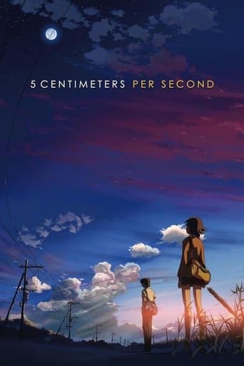5 Centimeters per Second official poster on NexFlixy