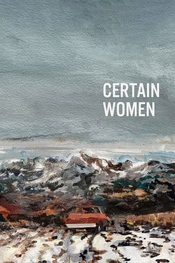 Certain Women official poster on NexFlixy