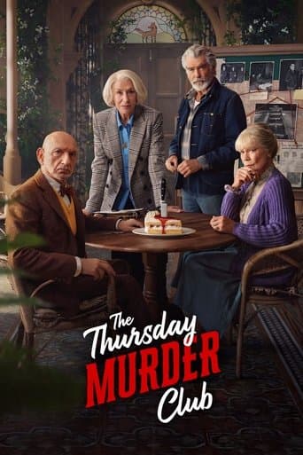 The Thursday Murder Club official poster on NexFlixy