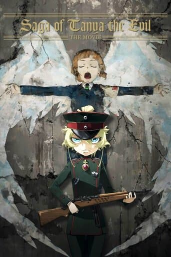 Saga of Tanya the Evil: The Movie official poster on NexFlixy