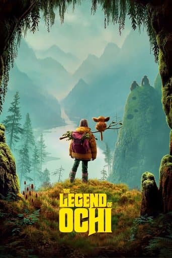 The Legend of Ochi official poster on NexFlixy