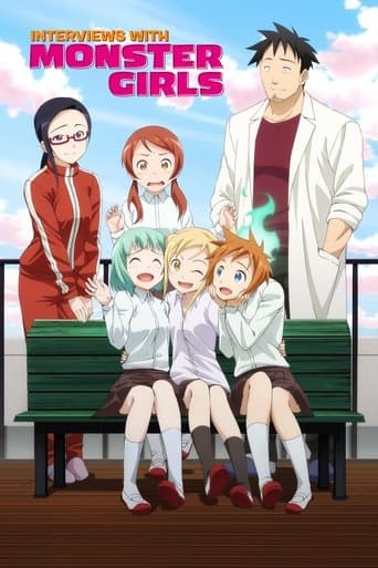 Interviews with Monster Girls official poster on NexFlixy